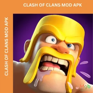 Clash of Clans Mod APK Feature image with logo.