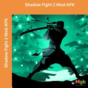 Shadow Fight 2 Mod APK Feature image with logo.