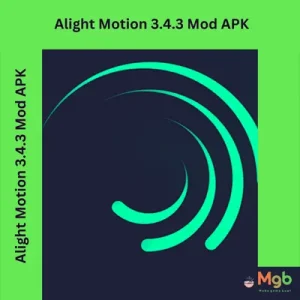 Alight Motion mod APK 3.4.3 Feature image with logo.